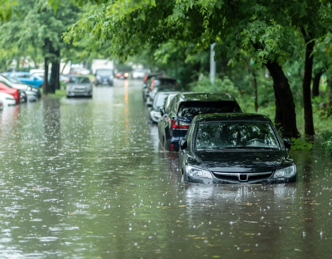 Überschwemmung Regenwasserbewirtschaftung